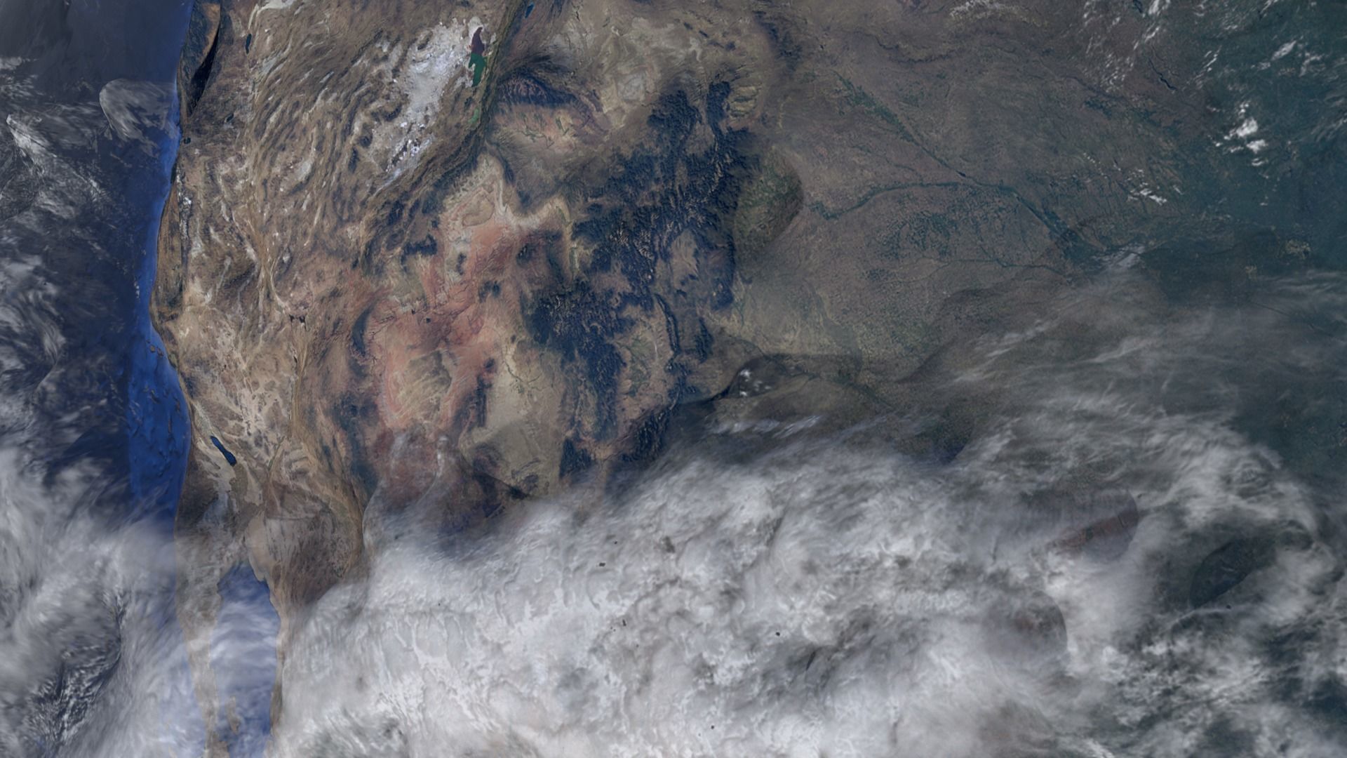 10K Relief Earth 3D Model - Bathymetry Texture 3D model_26