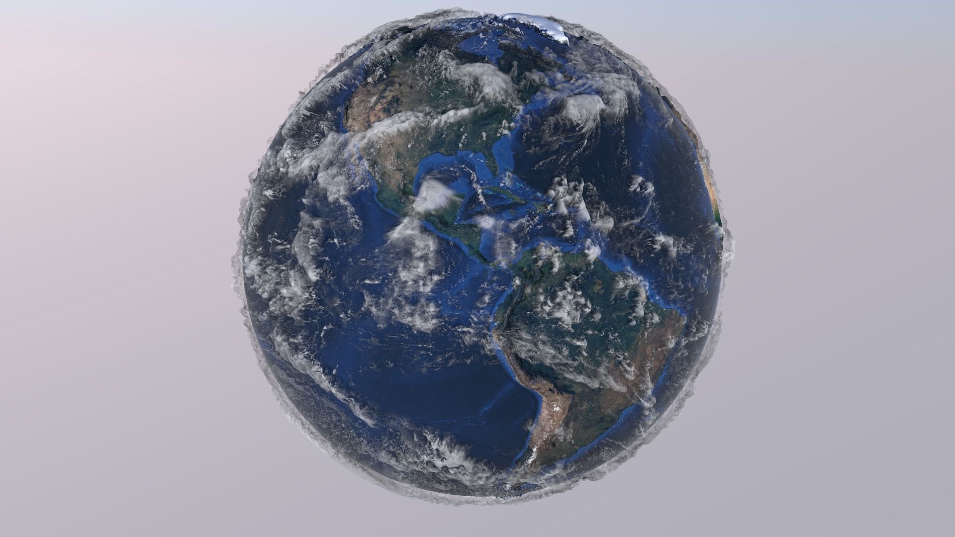 10K Relief Earth 3D Model - Bathymetry Texture 3D model_2