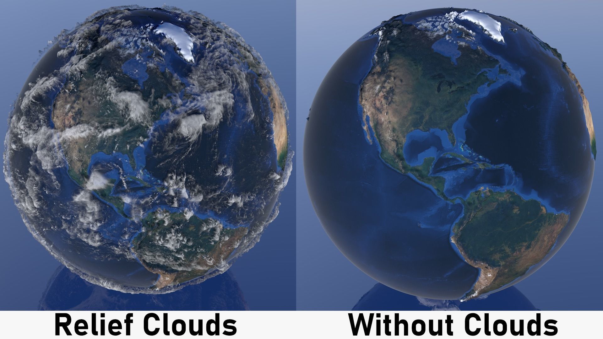 10K Relief Earth 3D Model - Bathymetry Texture 3D model_7