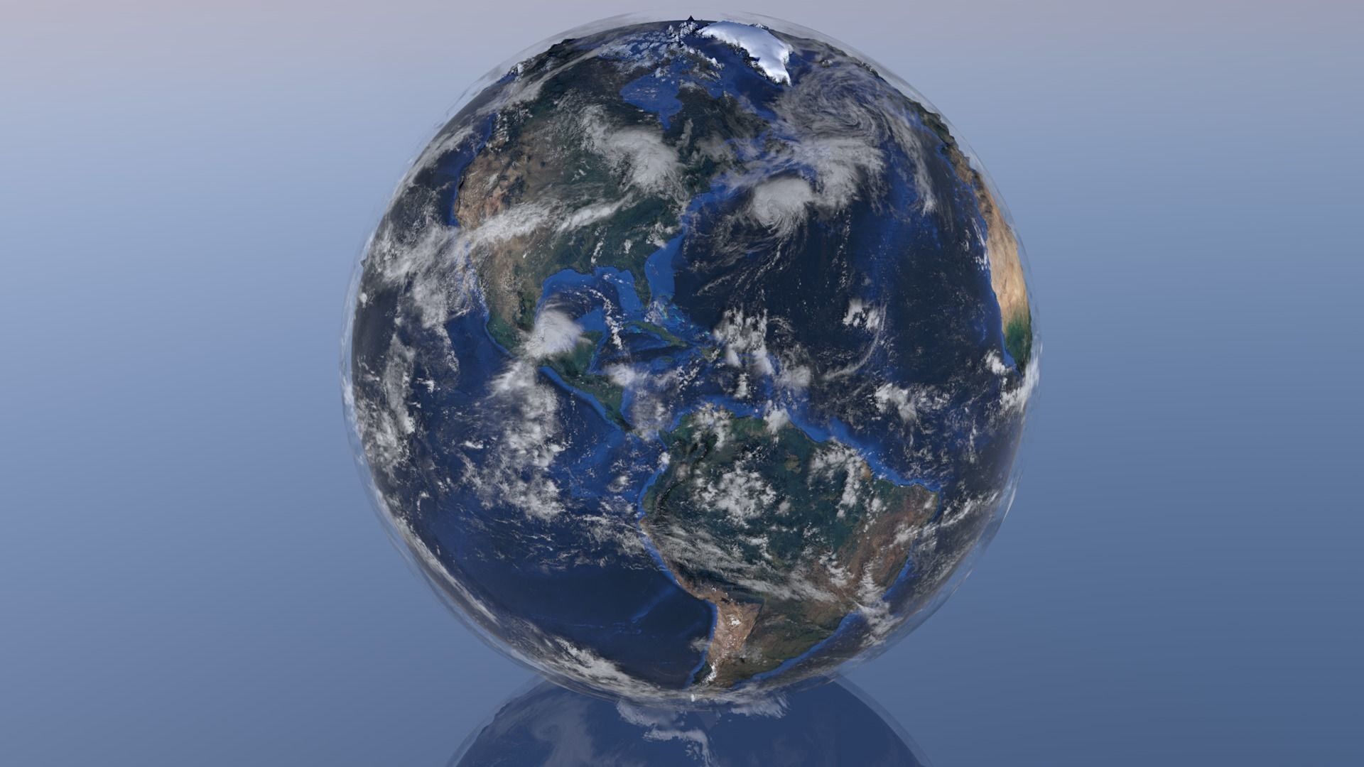 10K Relief Earth 3D Model - Bathymetry Texture 3D model_23