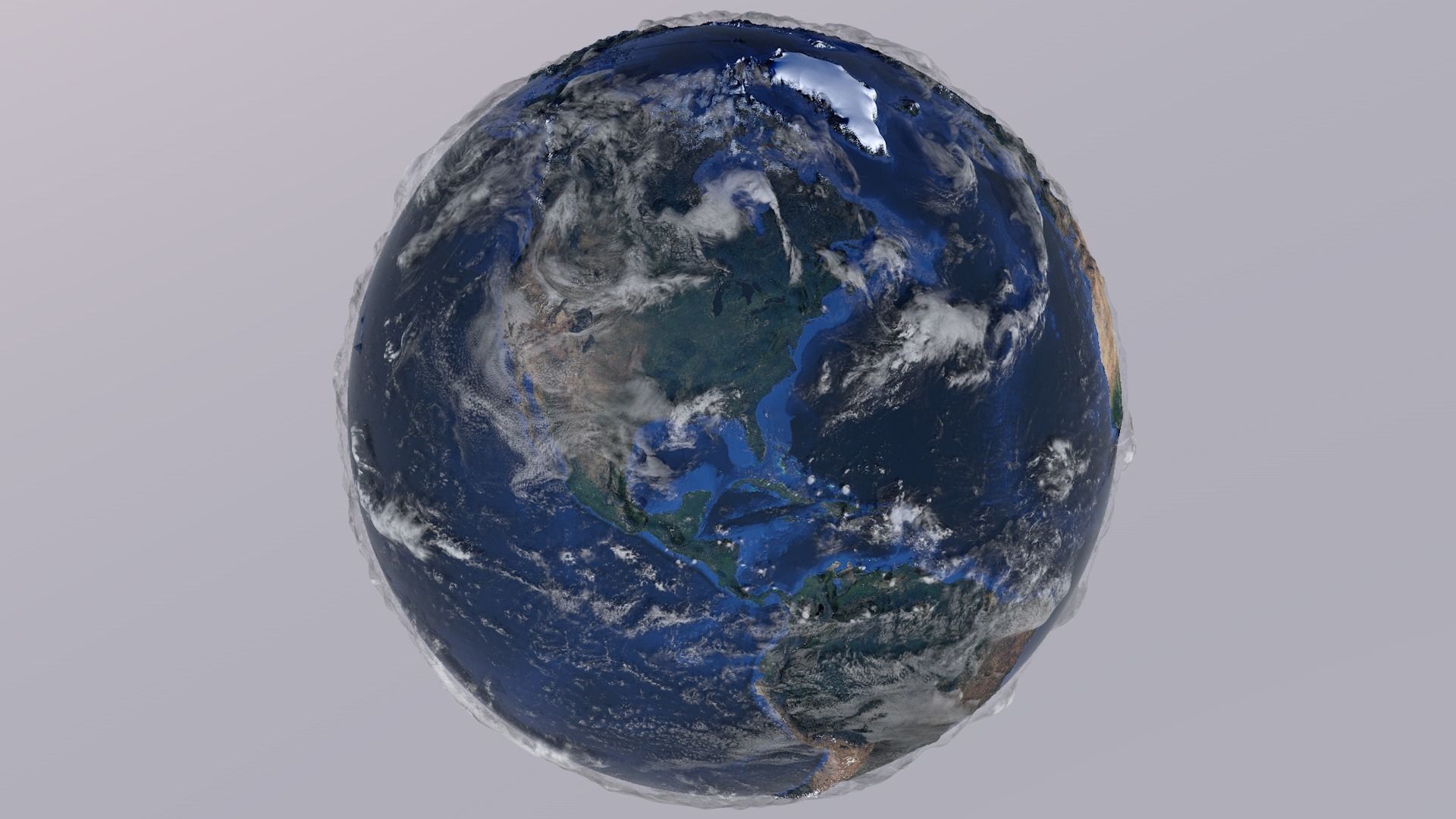 10K Relief Earth 3D Model - Bathymetry Texture 3D model_12