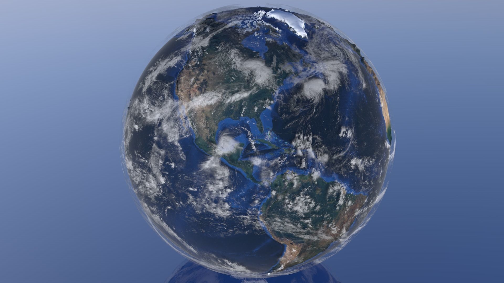 10K Relief Earth 3D Model - Bathymetry Texture 3D model_17