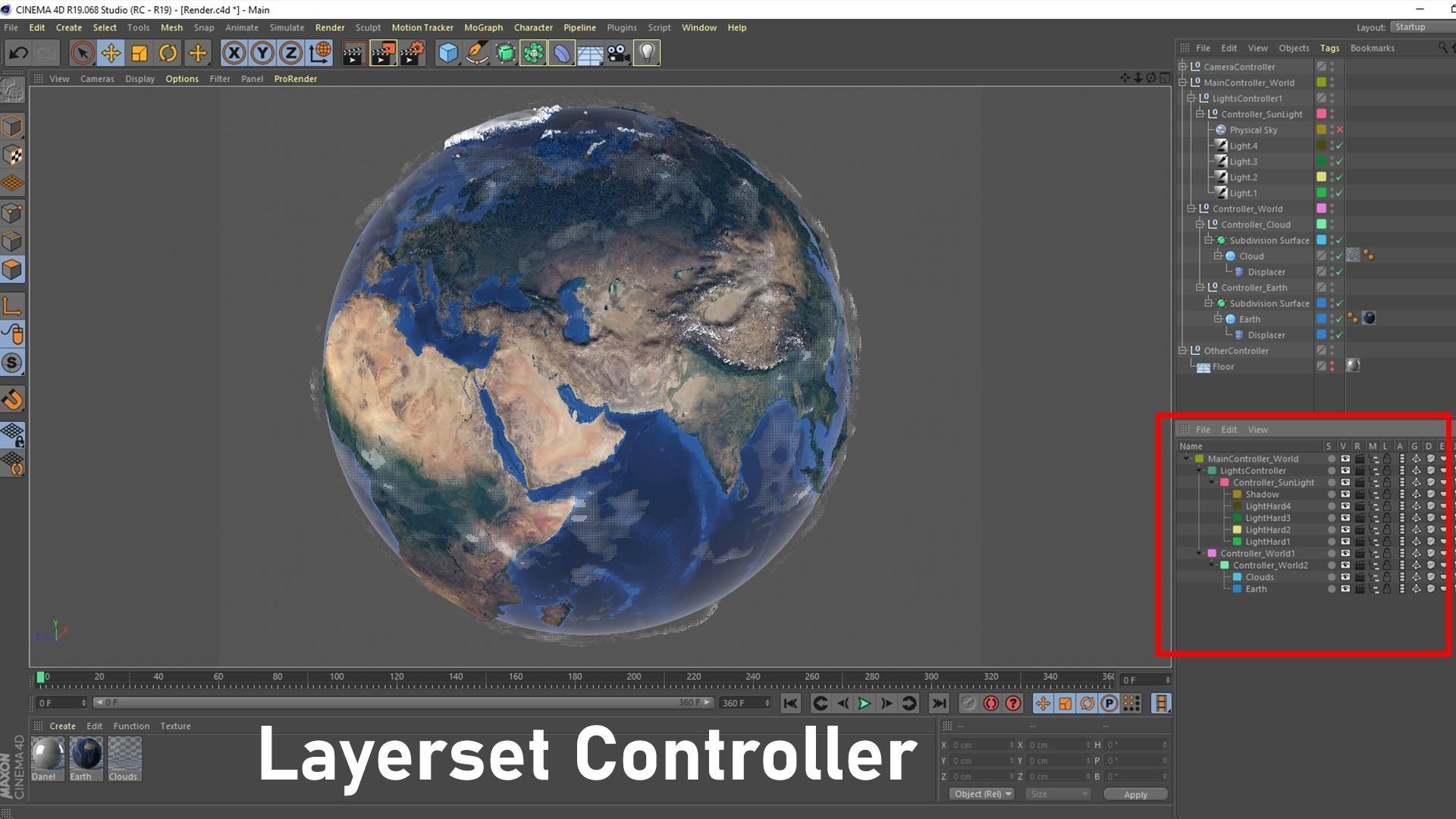 10K Relief Earth 3D Model - Bathymetry Texture 3D model_28
