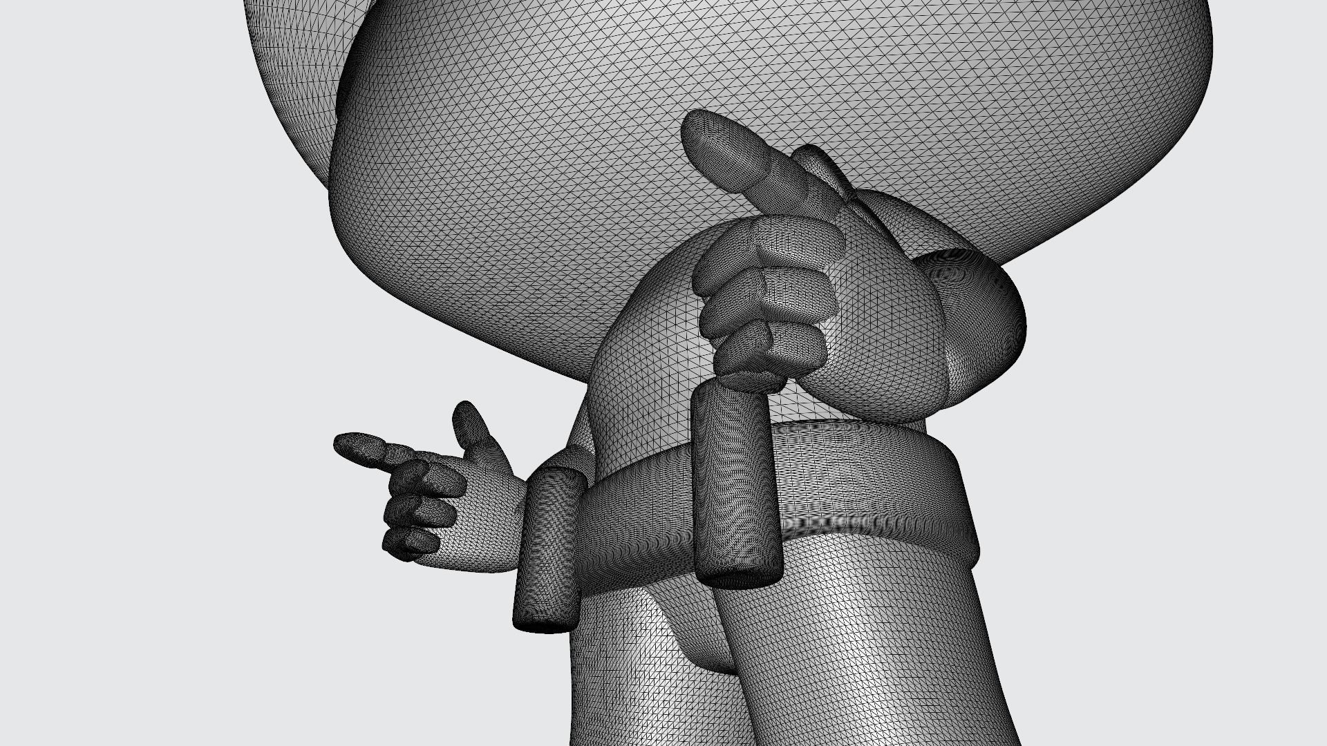 Custom Pop Cowboy Figure 3D Print 3D print model_11