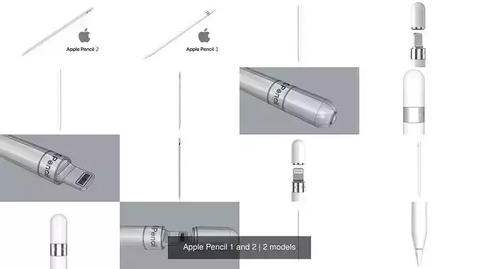 Apple Pencil 1 and 2