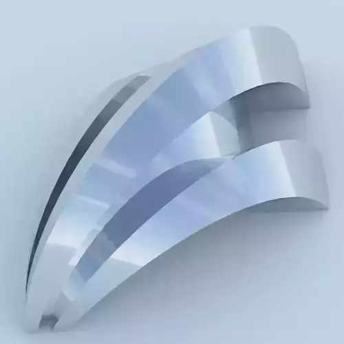 Futuristic Arc Building 3D model