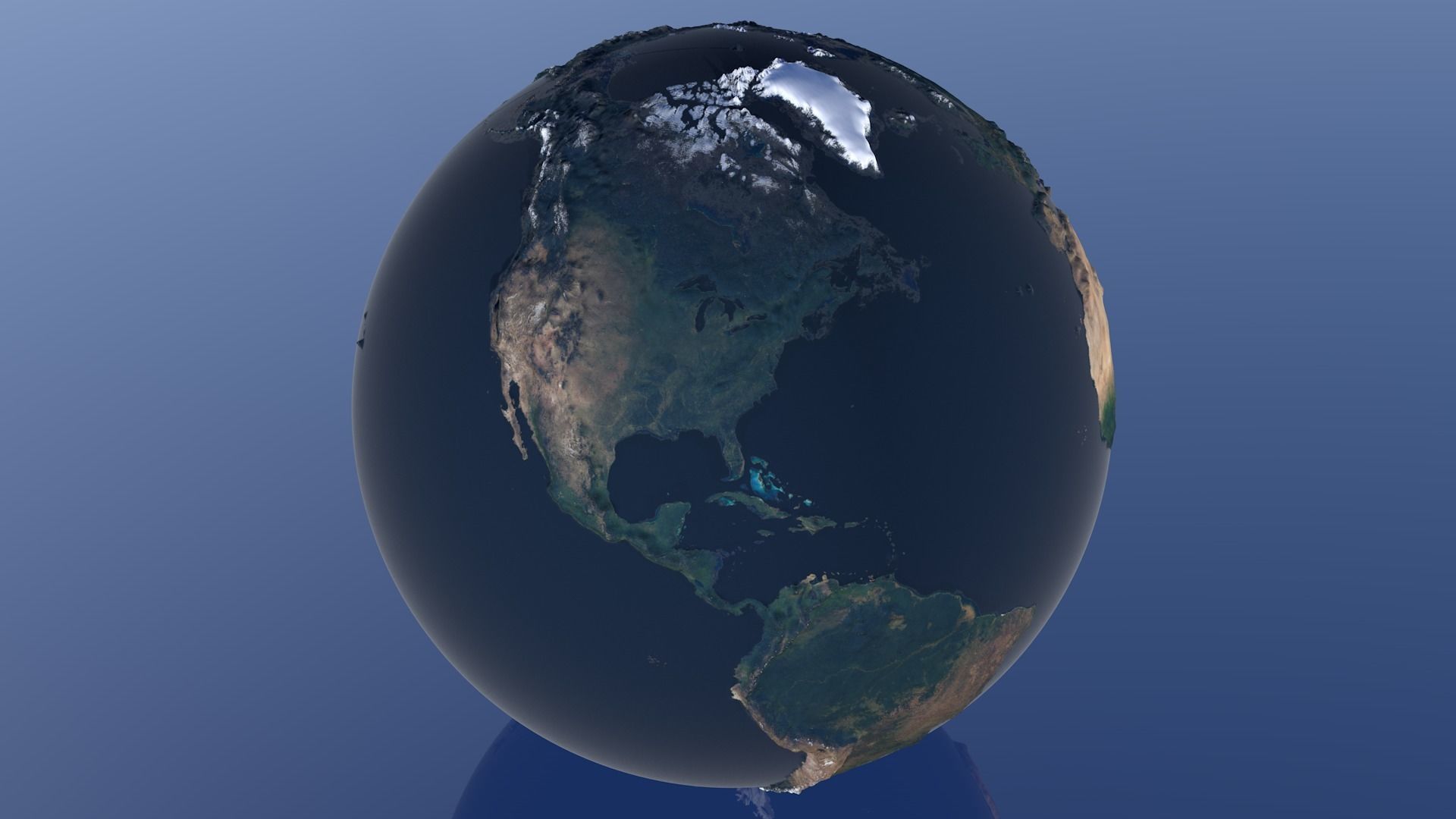 10K Relief Earth 3D Model 3D model_2