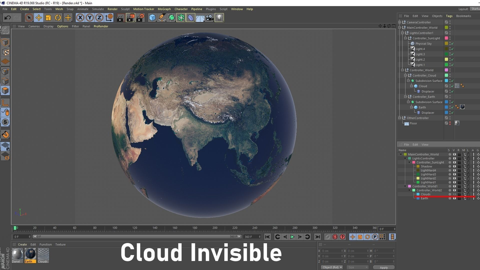 10K Relief Earth 3D Model 3D model_26