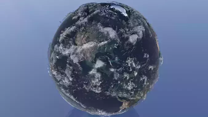 10K Relief Earth 3D Model 3D model