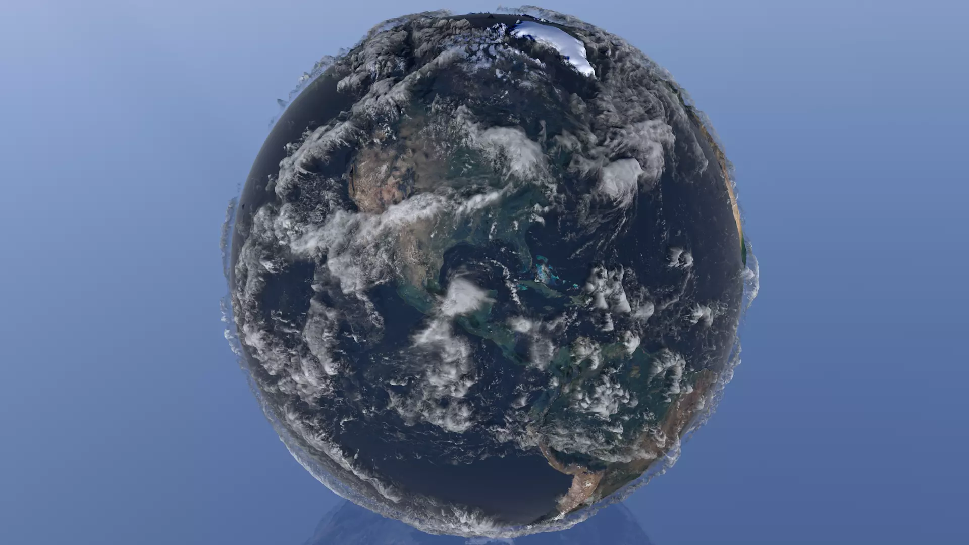 Topography Earth 10K Relief Globe Mountain Terrain Map 3D model