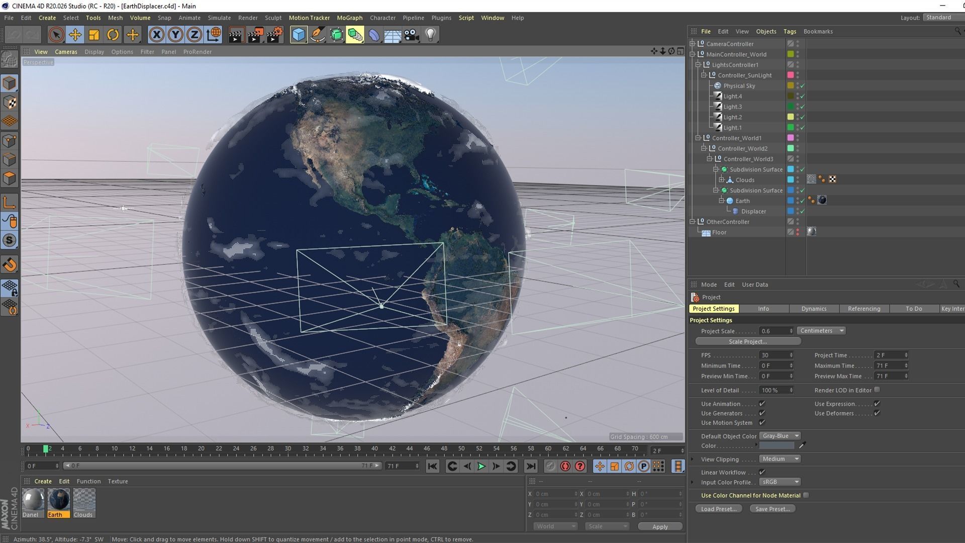 10K Relief Earth 3D Model 3D model_31
