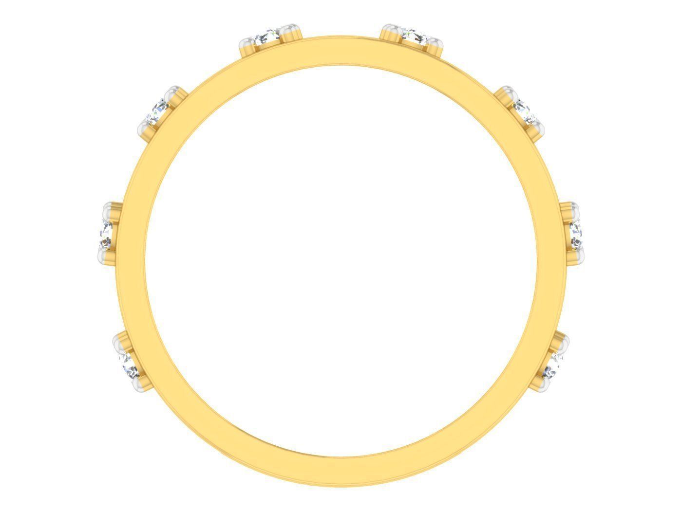  Women Band Ring 3dm stl render detail 3D print model view  3D print model_1