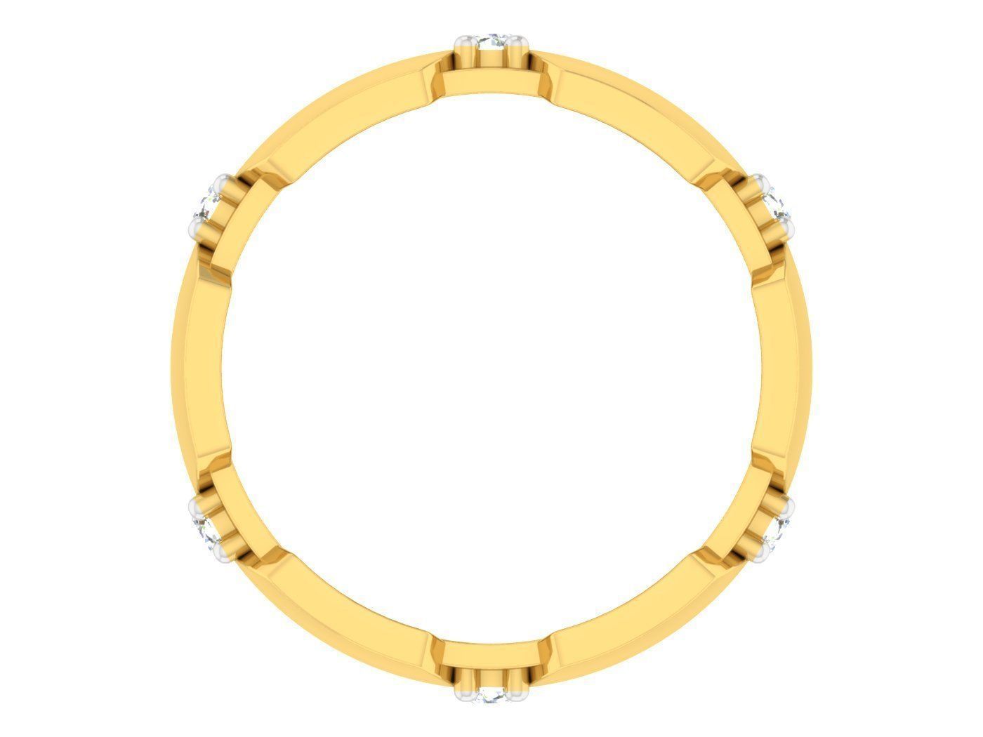  Women Band Ring 3dm stl render detail 3D print model view  3D print model_1