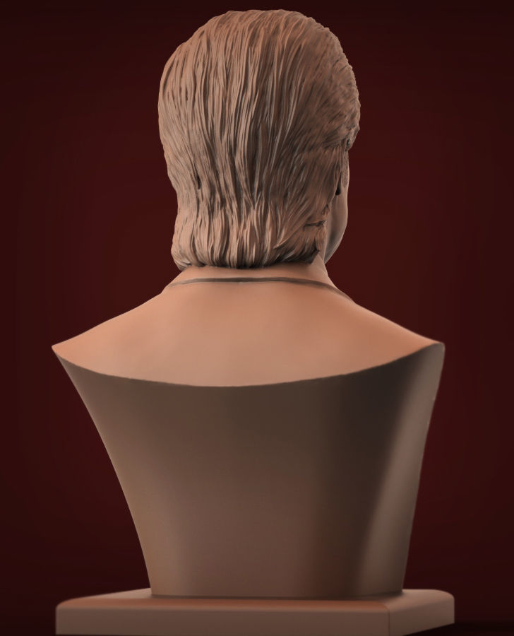 Brad Pitt 3D print model 3D print model_5