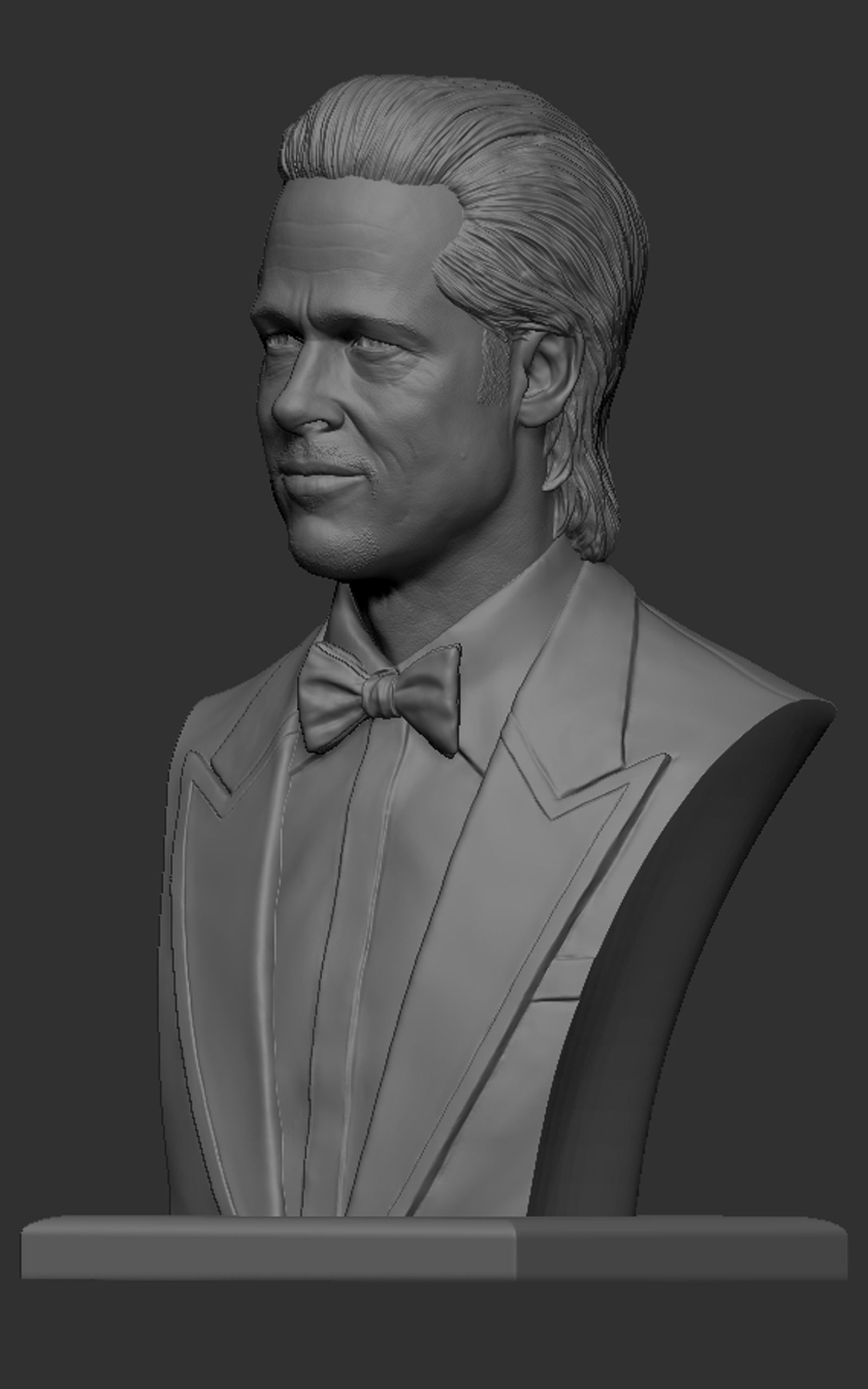 Brad Pitt 3D print model 3D print model_12