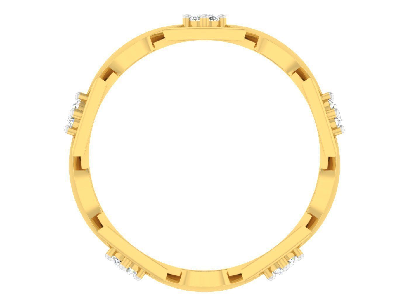 Women Band Ring 3dm stl render detail 3D print model view  3D print model_1