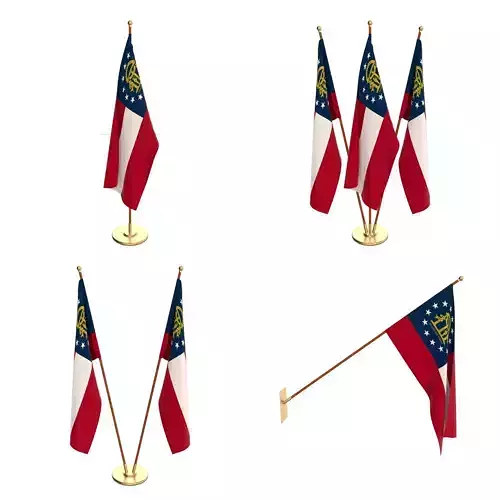 Georgia State Flag Pack