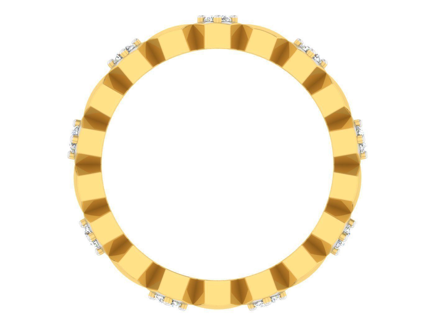 Women Band Ring 3dm stl render detail 3D print model view 3D print model_1