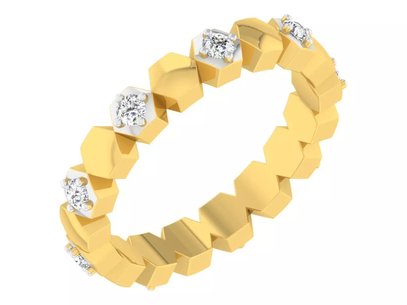 Women Band Ring 3dm stl render detail 3D print model view 3D print model_0