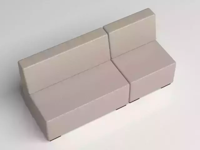 meeting sofa for 1 person and for 2 person hotel lobi