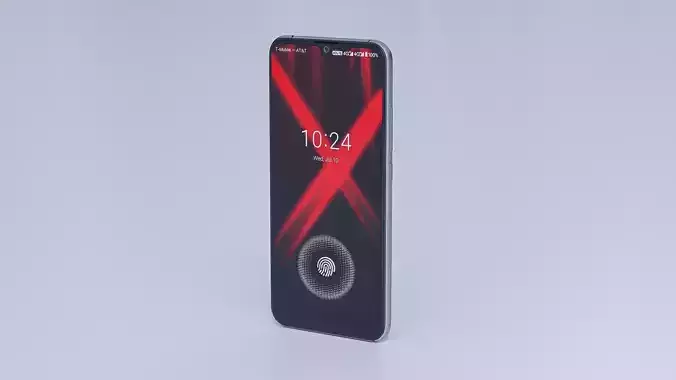 UMIDIGI X lg smartphone 3D model