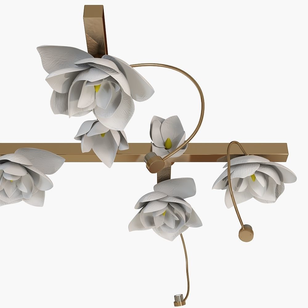LURE CHANDELIER pelle 3D model_4