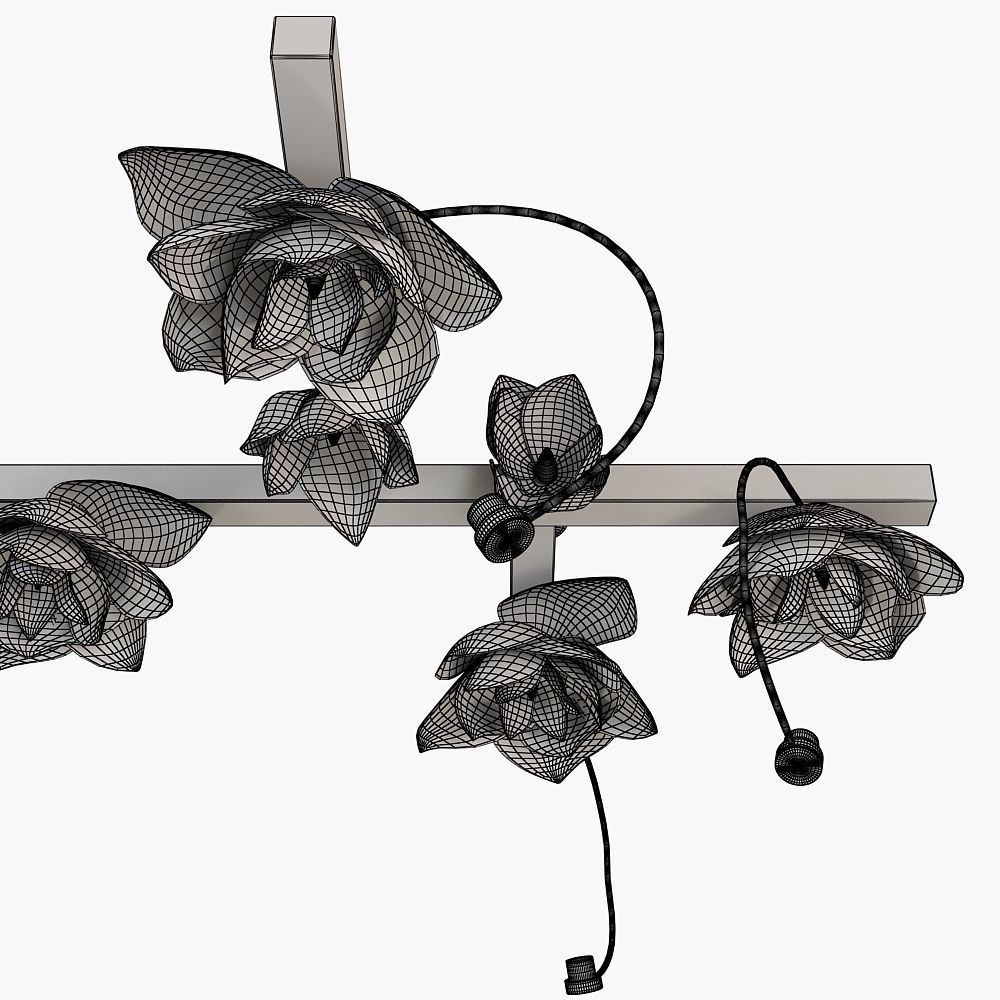 LURE CHANDELIER pelle 3D model_7