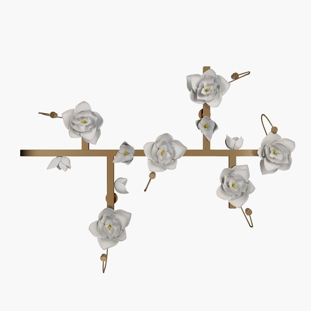 LURE CHANDELIER pelle 3D model_2