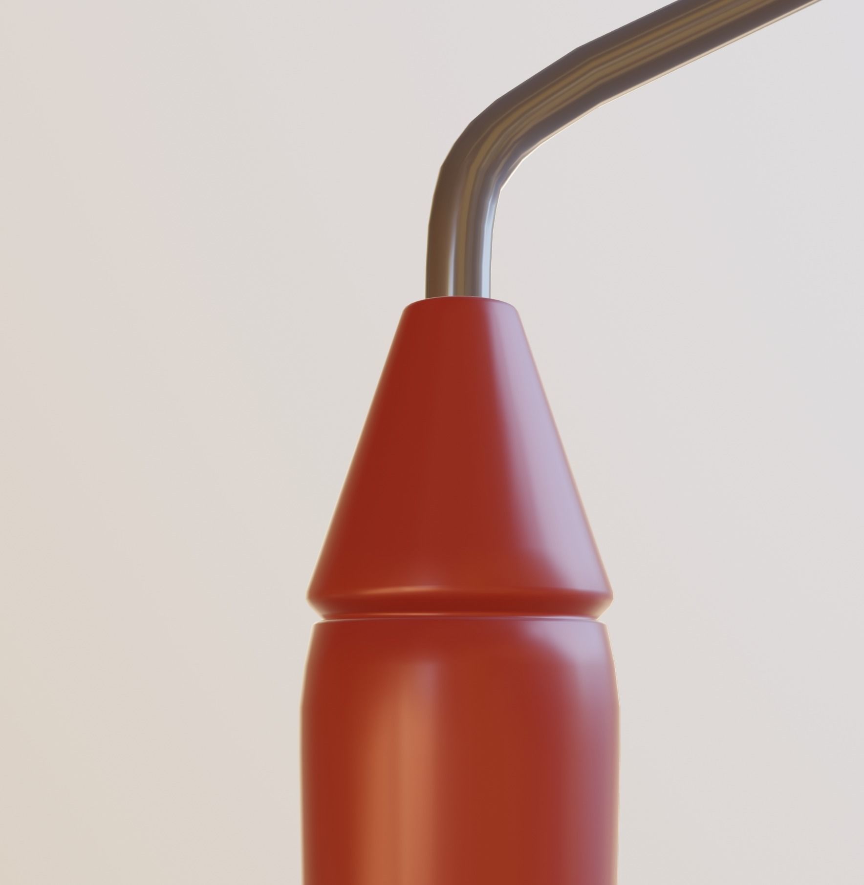 Roller Paint Brush 3D model_6