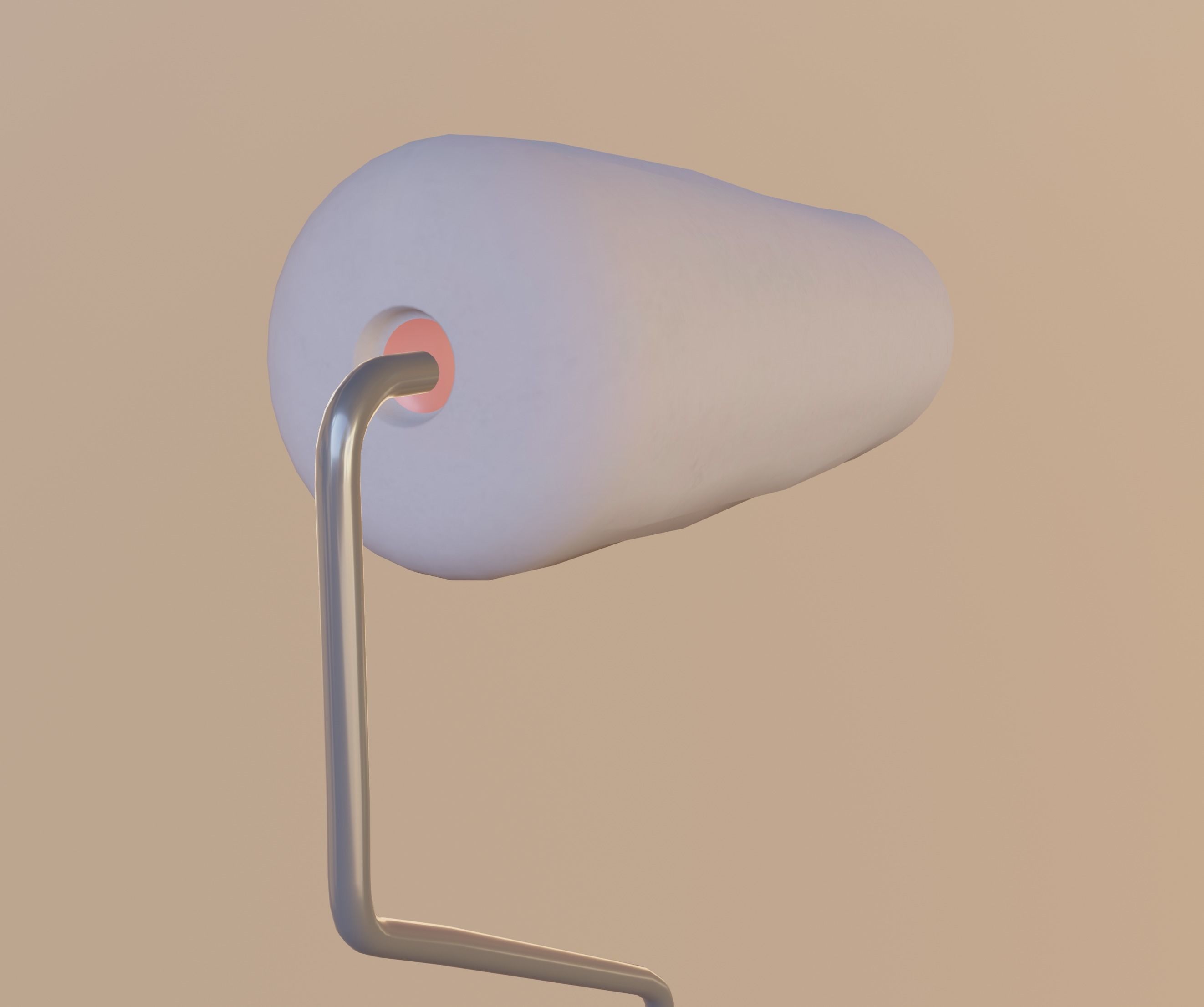 Roller Paint Brush 3D model_5