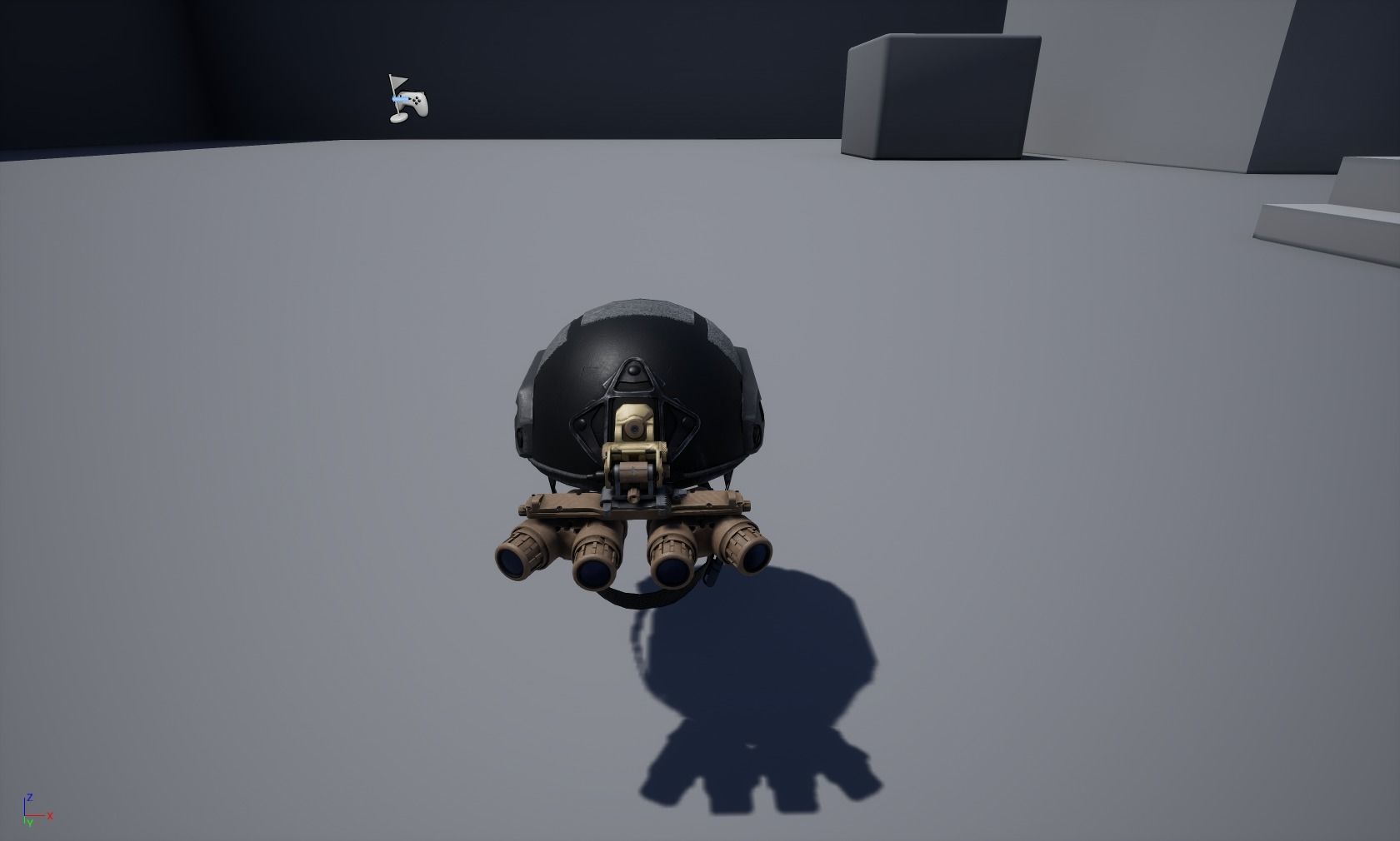 GP NVG 18 Low-poly 3D model_6