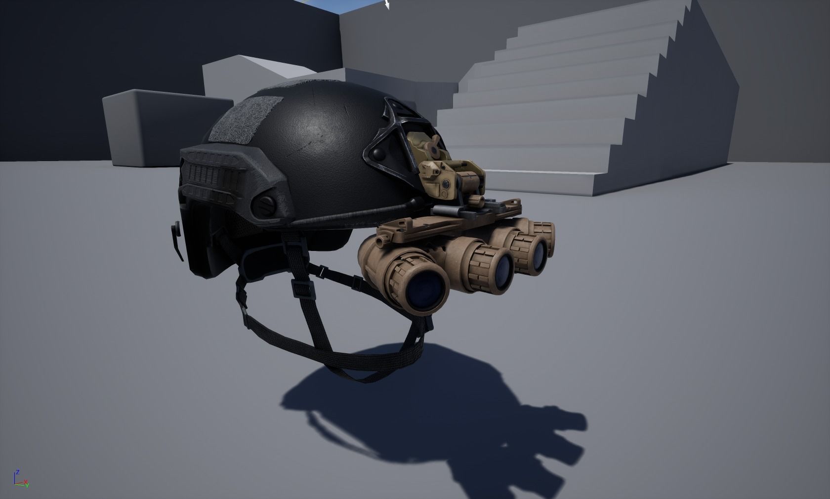 GP NVG 18 Low-poly 3D model_5