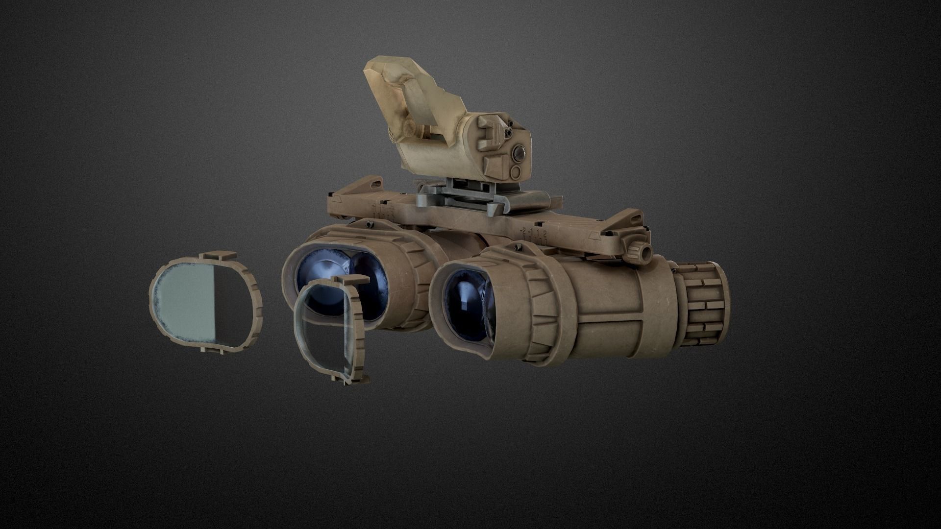 GP NVG 18 Low-poly 3D model_3