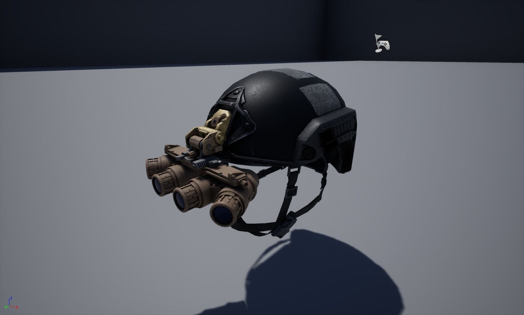 GP NVG 18 Low-poly 3D model_4