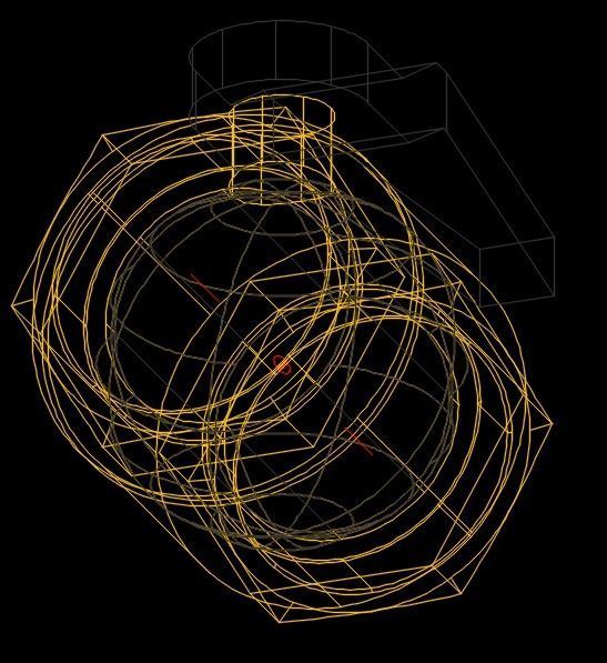 Ball Valve Threaded RB Sizes DN15 to DN100 Low-poly 3D model_4