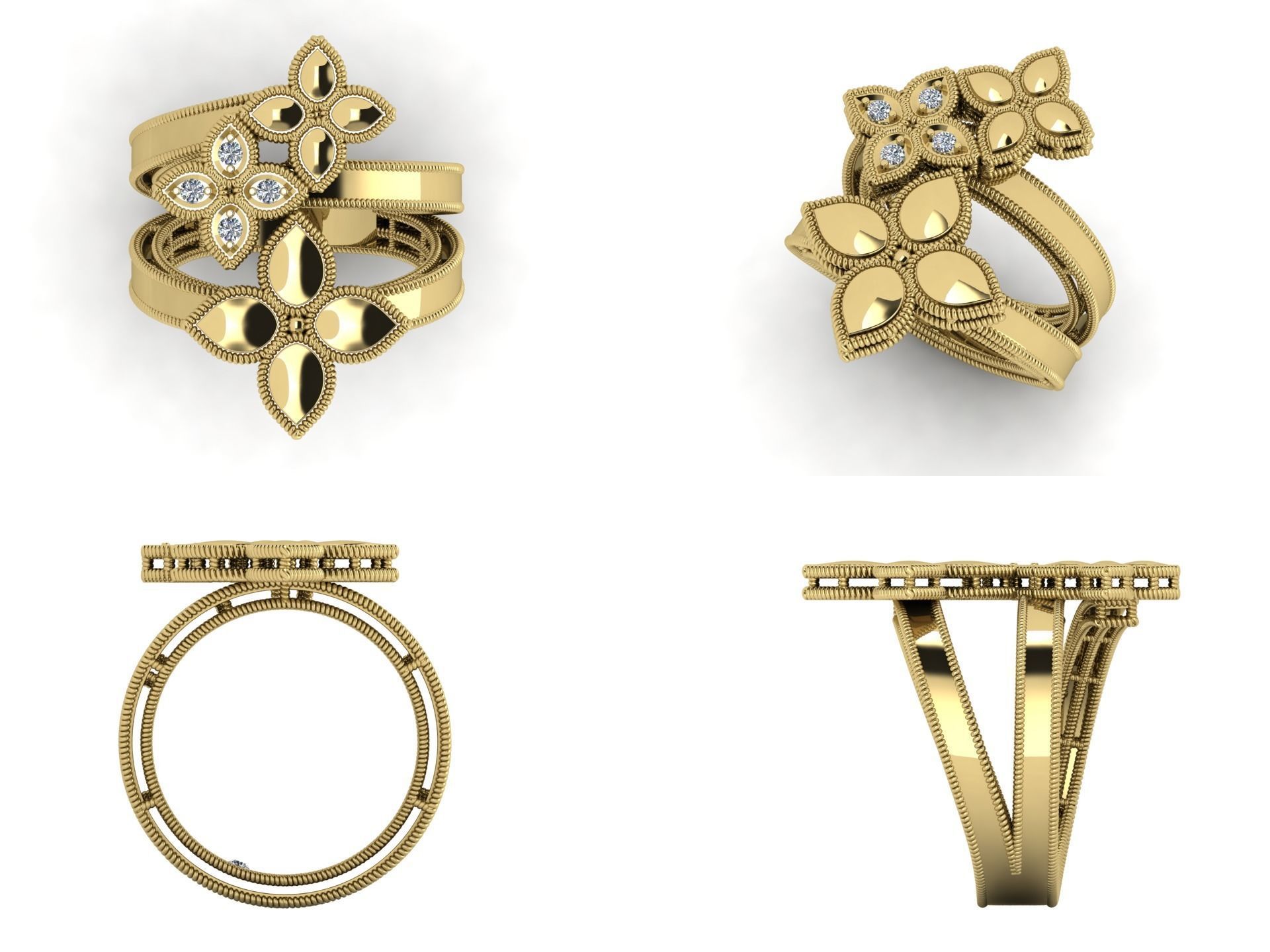 Ring lr 2 3D print model_4