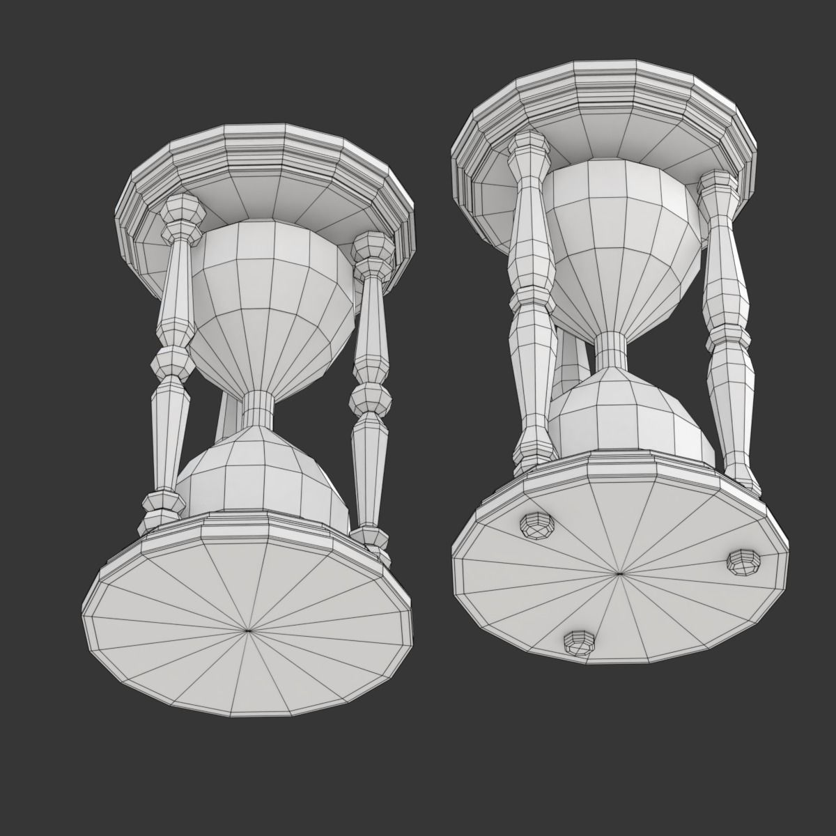 Hourglass with sand 3D model_17