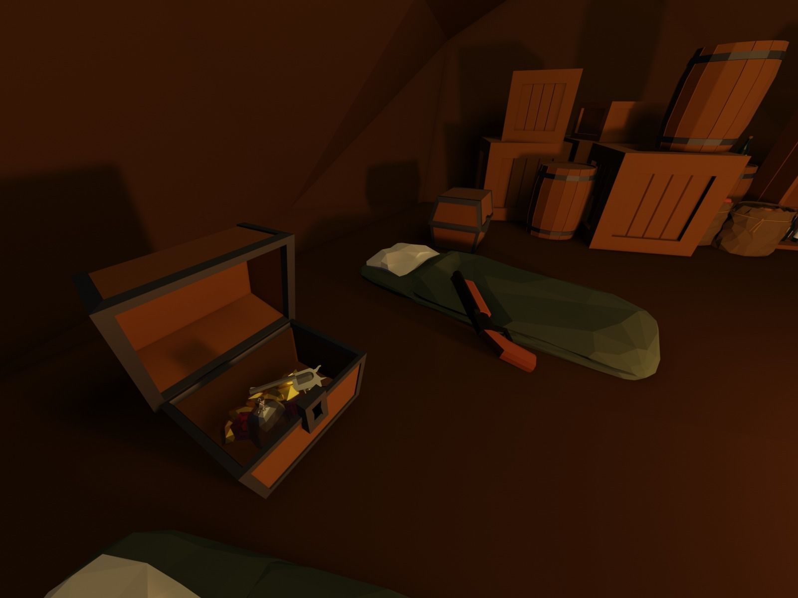 Ancient cave temple 3D model_14