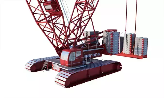 CRAWLER MINING CRANE 