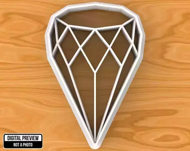 Diamond Cookie Cutter