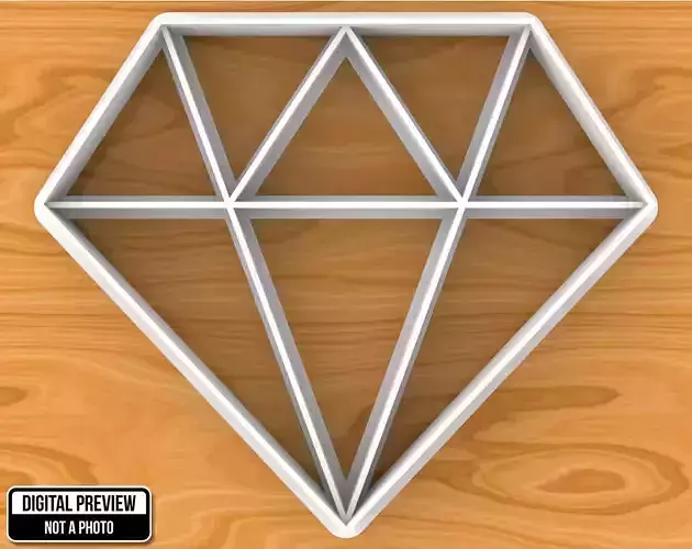 Diamond Cookie Cutter