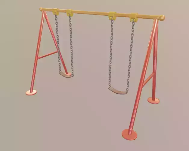 Swings 3D model
