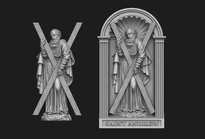 Saint Andrew Relief Set