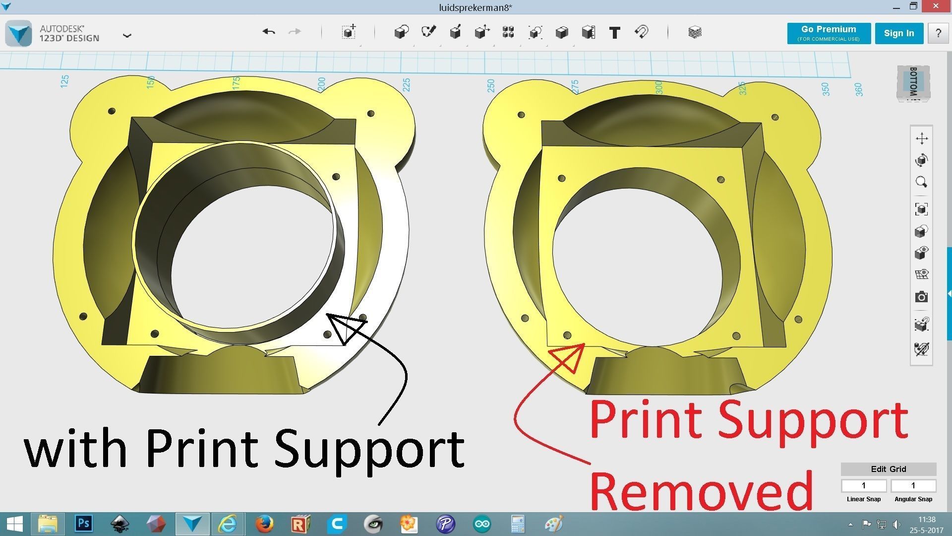 Speaker Friends Free 3D print model_5