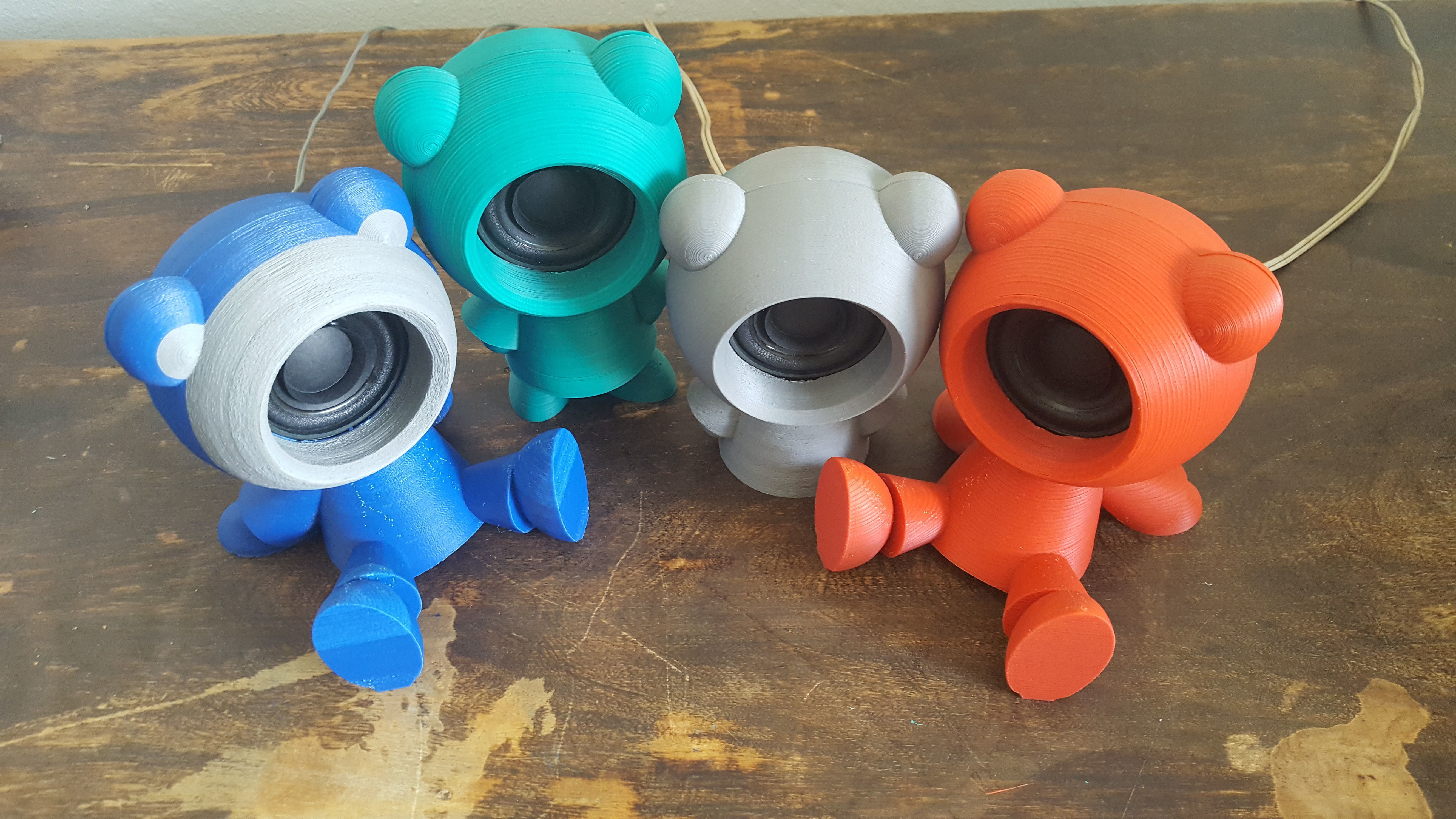 Speaker Friends Free 3D print model_3