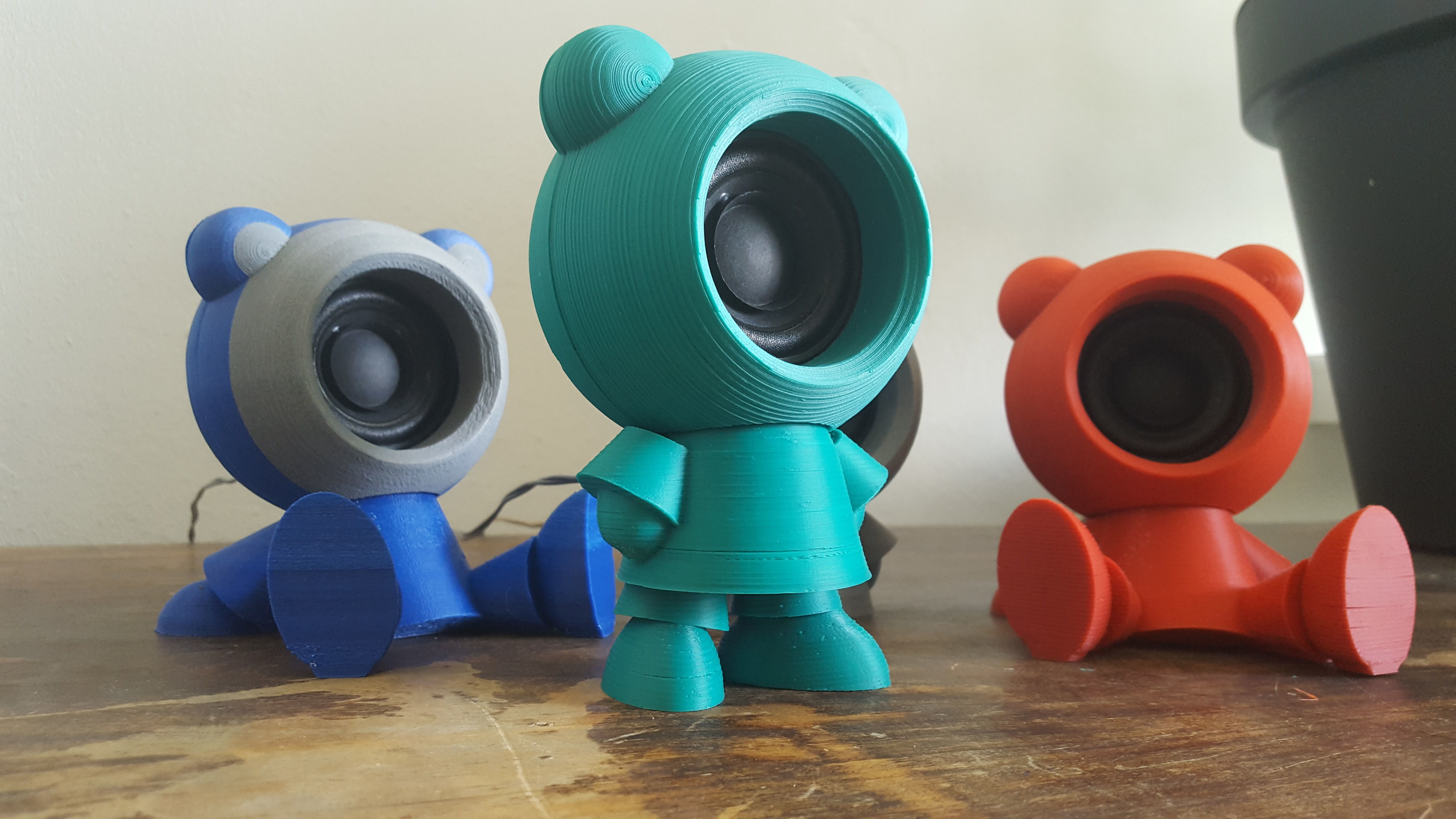 Speaker Friends Free 3D print model_1