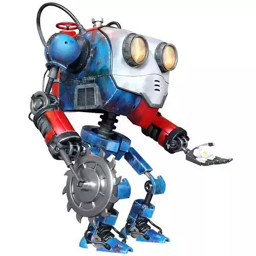 Robo 2 robot with eyes