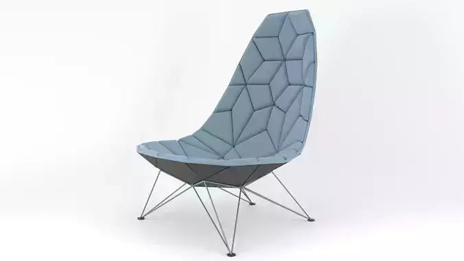 JSN Rhombus Chair - 3ds Max 3D model