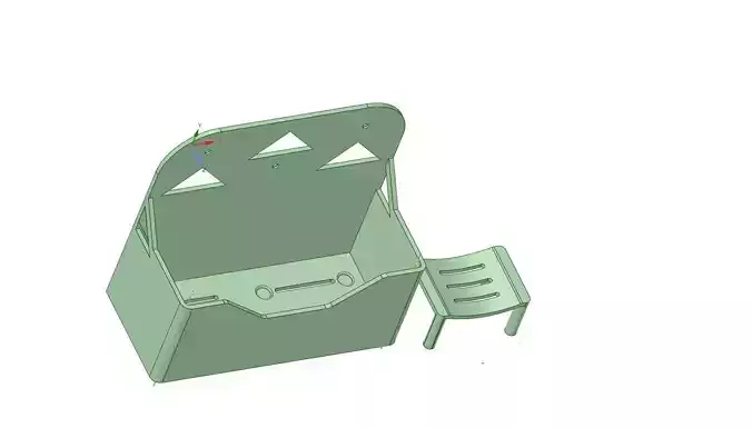 Bathroom - Shower Rack with soap inlay