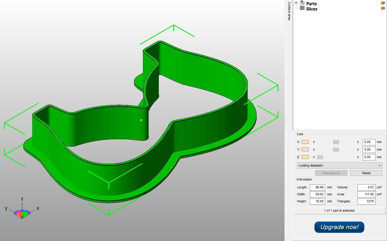 Bra Brassiere Cookie Cutter 3D print model_2